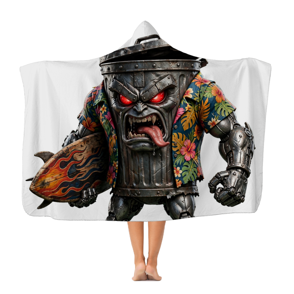 ANGRY CAN MAN 3.0 Premium Adult Hooded Blanket