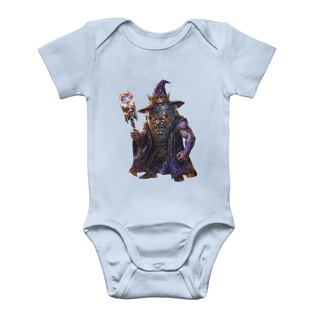 angry can man Classic Baby Onesie Bodysuit