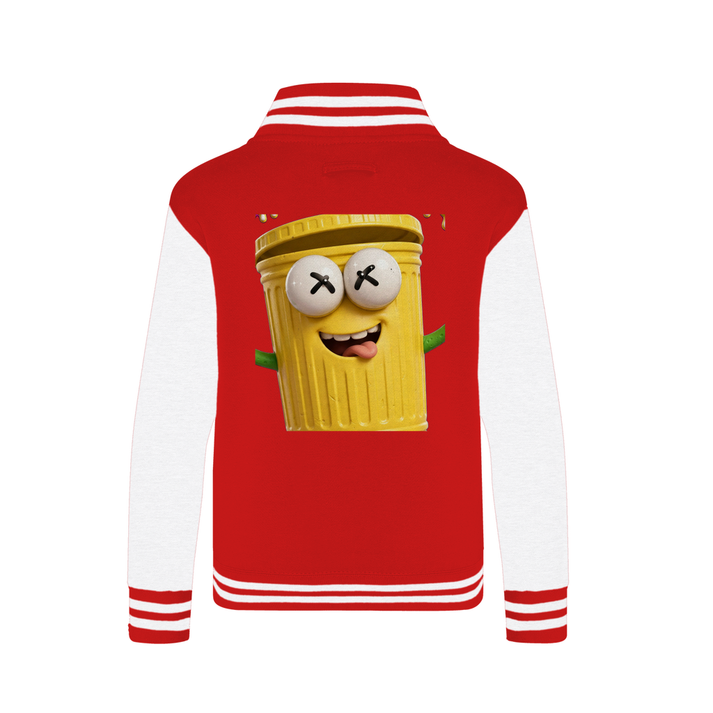 TRASH CAN MAN Varsity Jacket