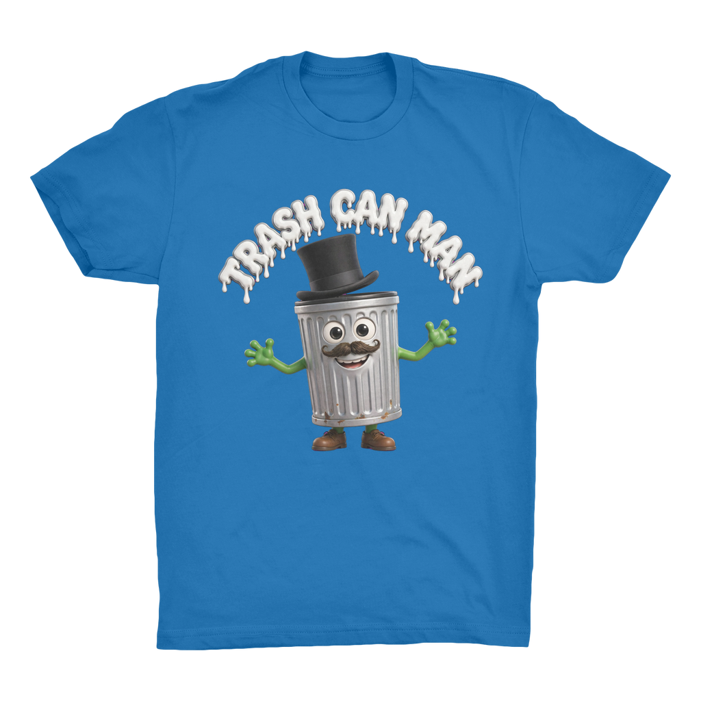 TRASH CAN MAN Organic Adult T-Shirt