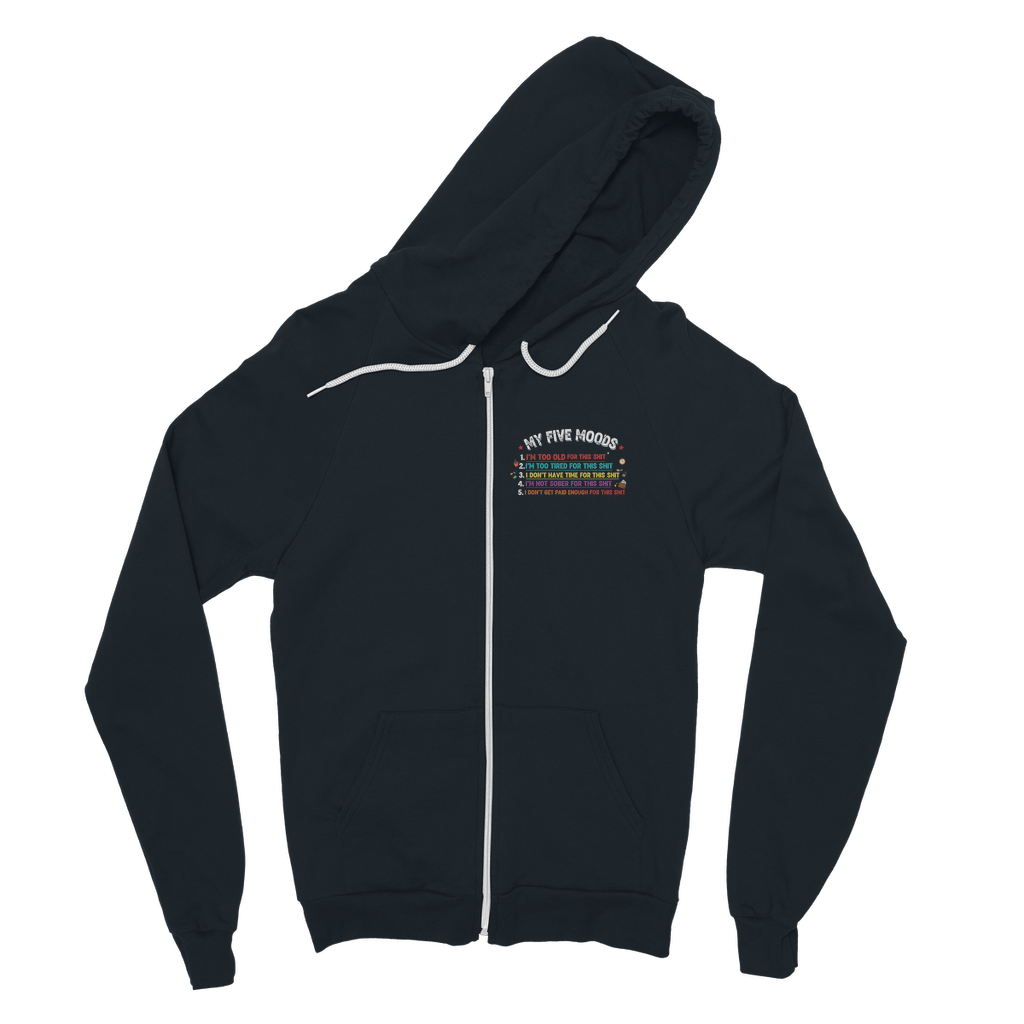 SARCASM 105 Classic Adult Zip Hoodie