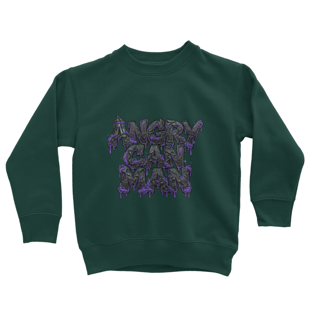 ANGRY CAN MAN 3.0 Classic Kids Sweatshirt