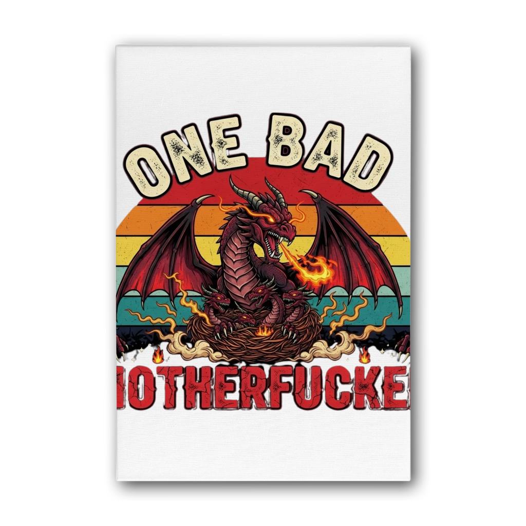 SARCASM 105 Premium Stretched Canvas
