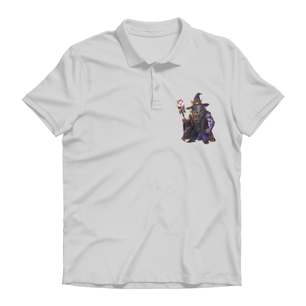 angry can man Premium Adult Polo Shirt
