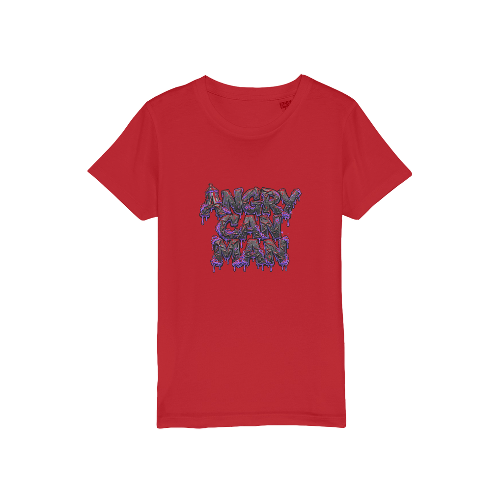 ANGRY CAN MAN 3.0 Organic Jersey Kids T-Shirt