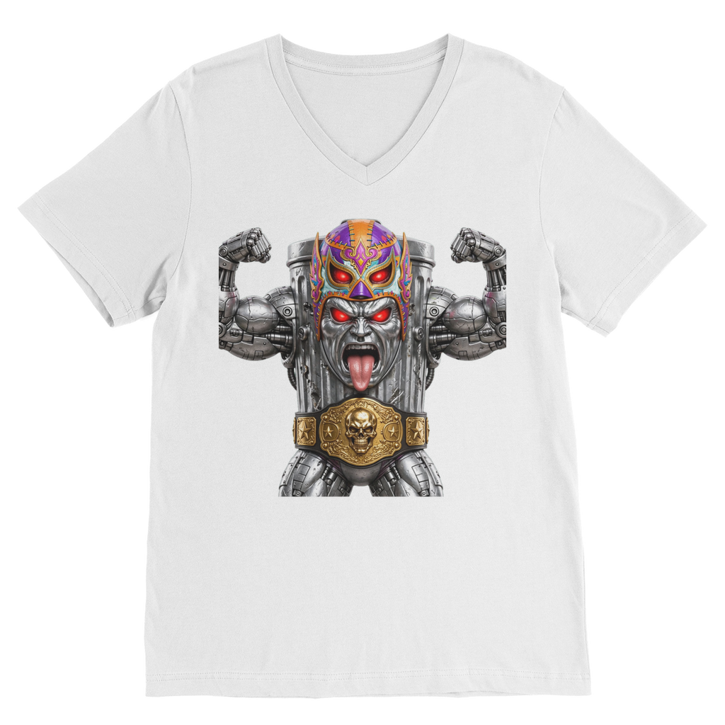 ANGRY CAN MAN 3.0 Premium V-Neck T-Shirt