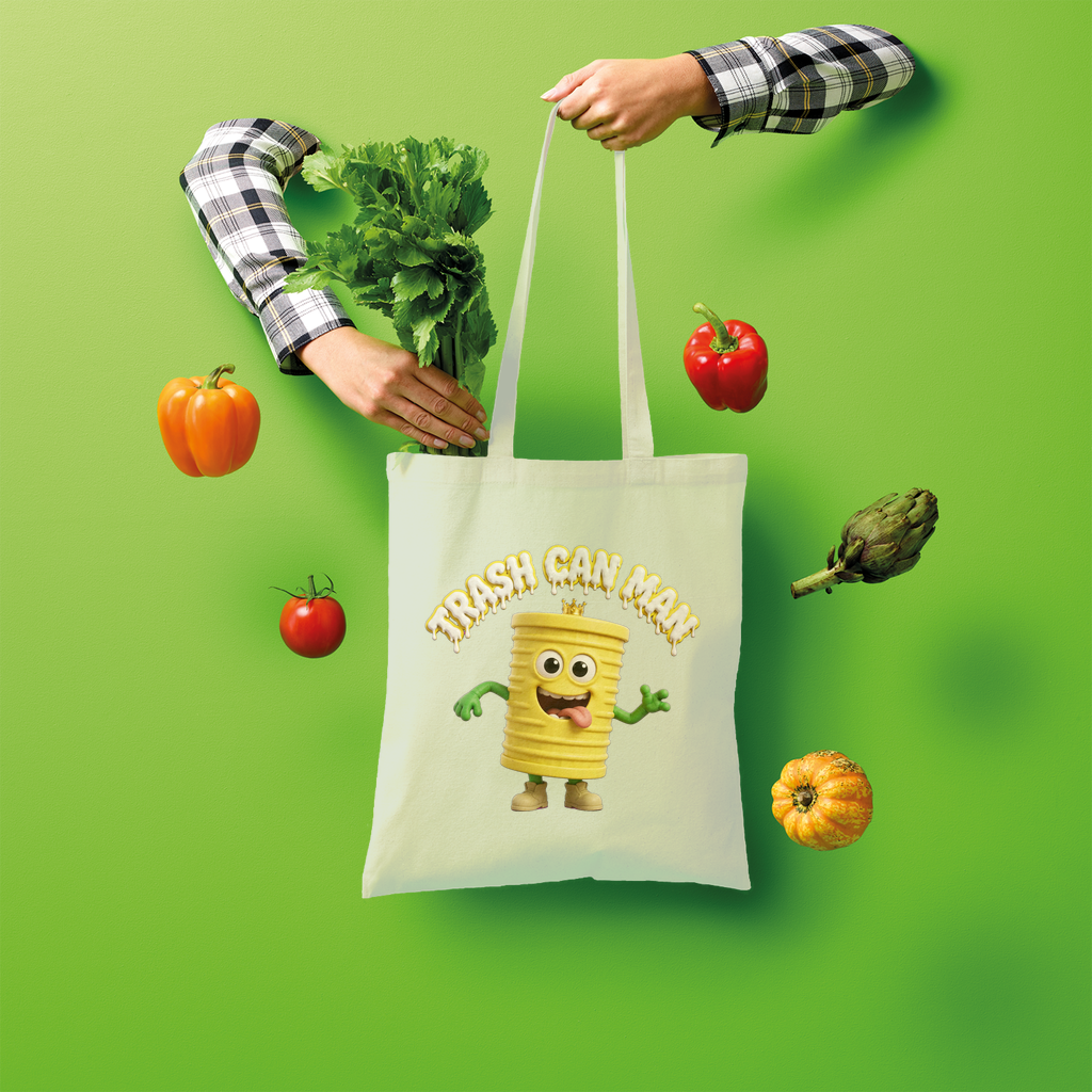 TRASH CAN MAN Shopper Tote Bag