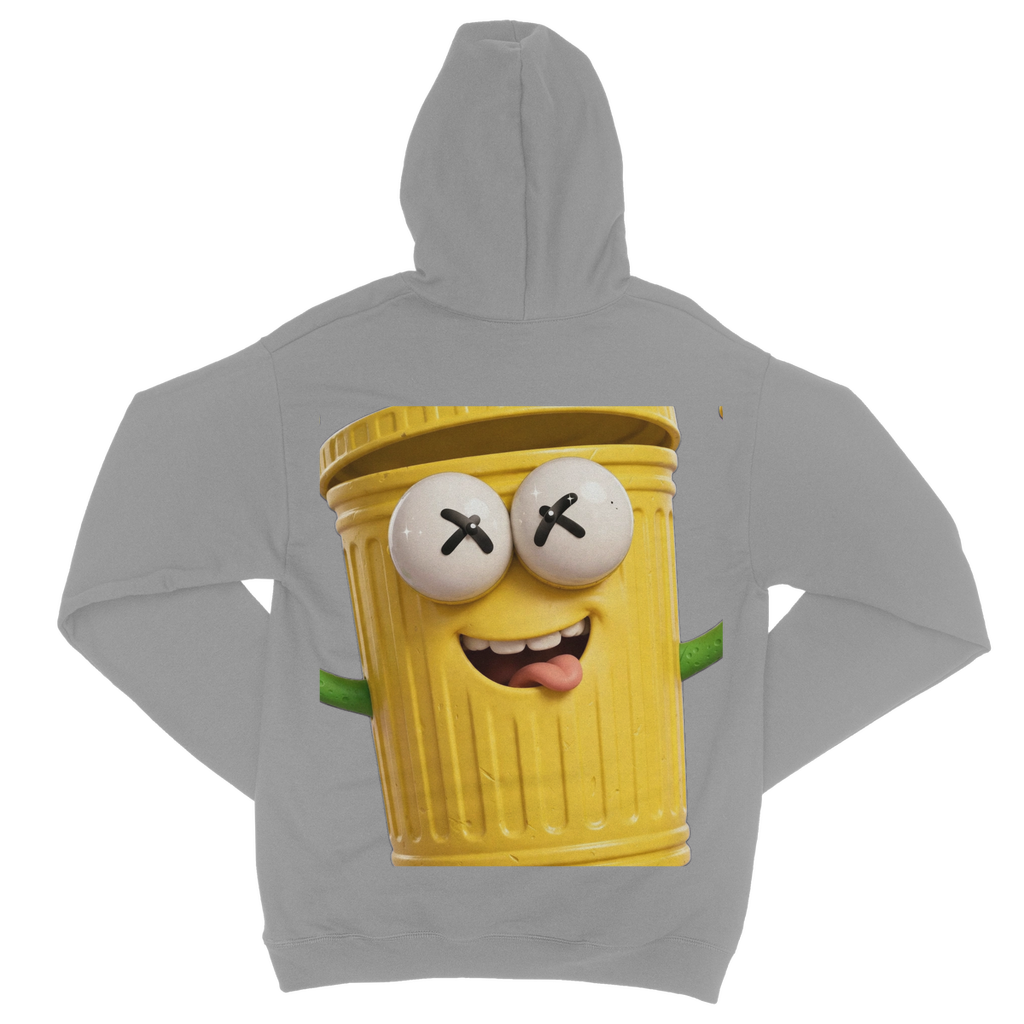 TRASH CAN MAN Classic Adult Zip Hoodie