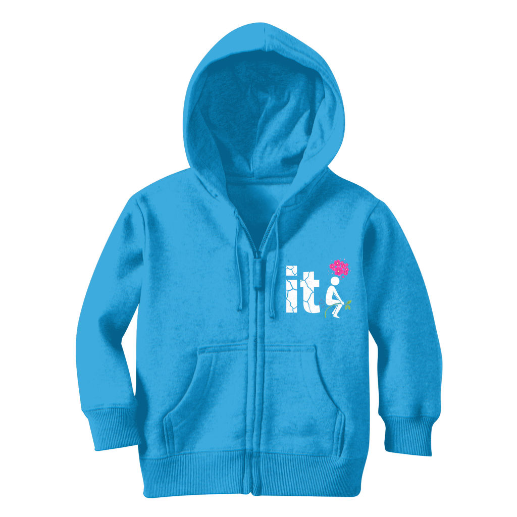 SARCASM 105 Classic Kids Zip Hoodie