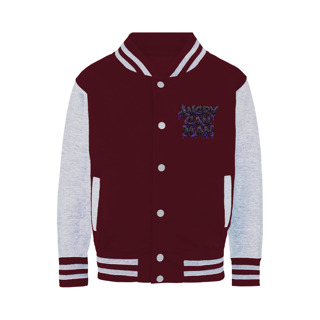 ANGRY CAN MAN 3.0 Varsity Jacket