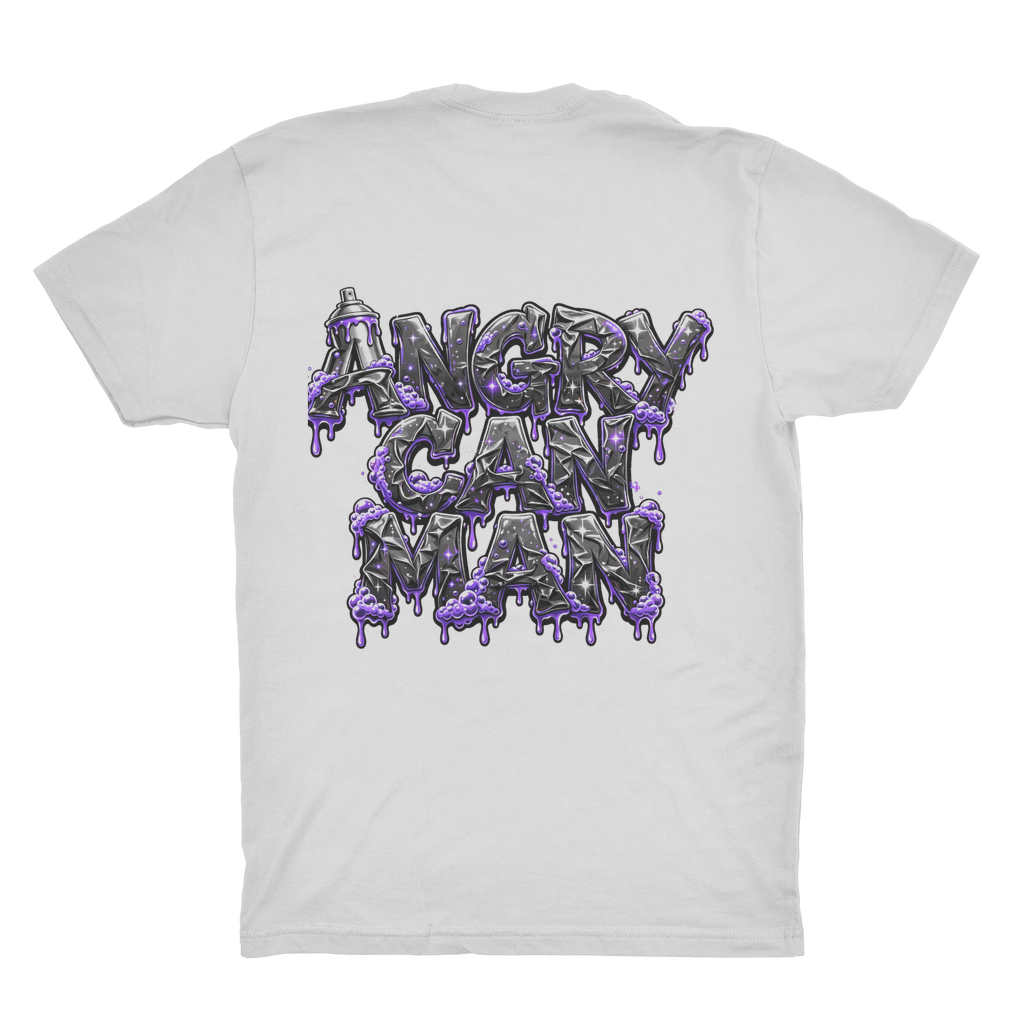 ANGRY CAN MAN 3.0 Organic Adult T-Shirt