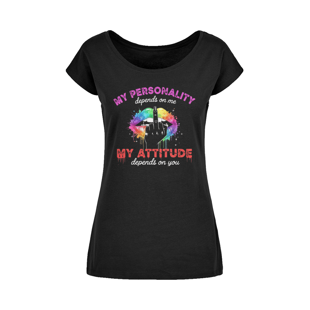 SARCASM 105 Wide Neck Womens T-Shirt XS-5XL