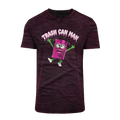 TRASH CAN MAN Acid Washed T-Shirt