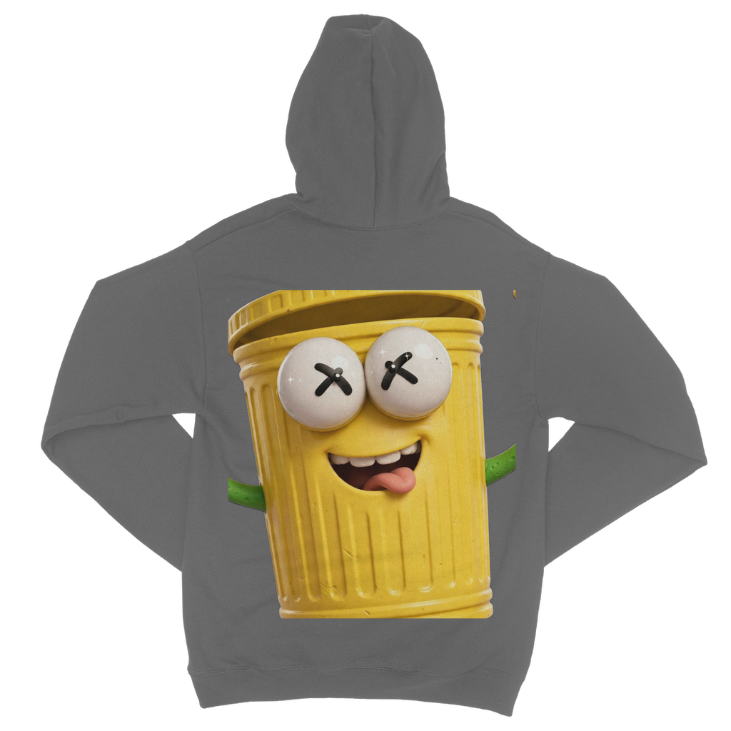 TRASH CAN MAN Classic Adult Zip Hoodie