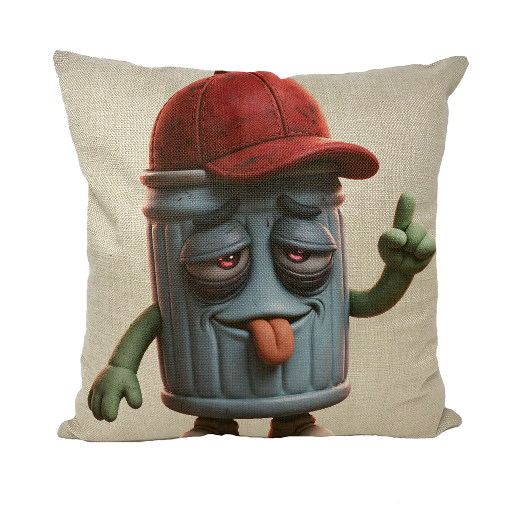 ANGRY CAN MAN 3.0 Throw Pillows