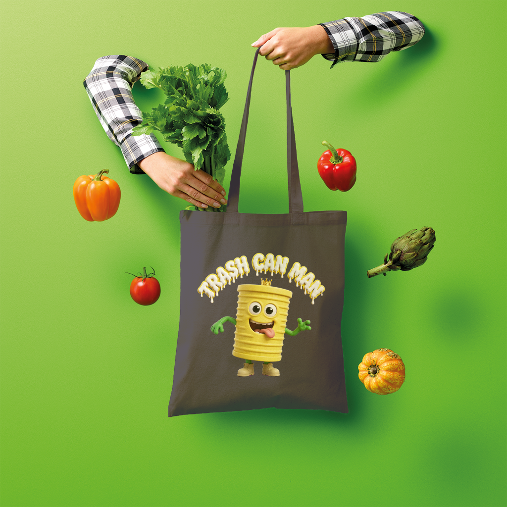 TRASH CAN MAN Shopper Tote Bag