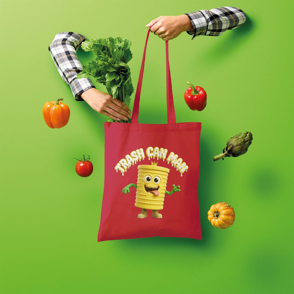 TRASH CAN MAN Shopper Tote Bag