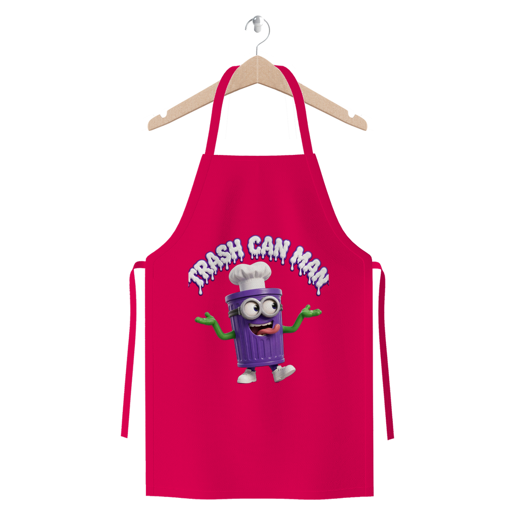 TRASH CAN MAN Premium Jersey Apron