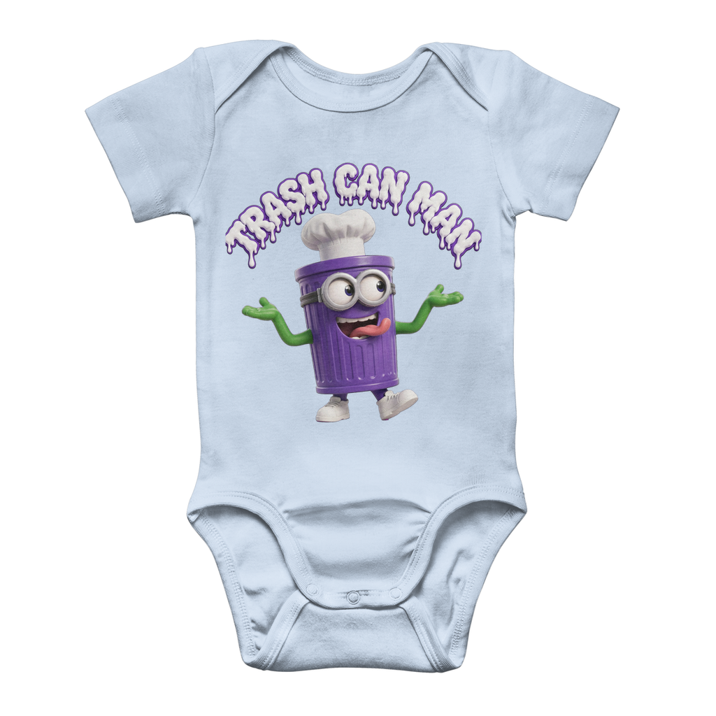 TRASH CAN MAN Classic Baby Onesie Bodysuit