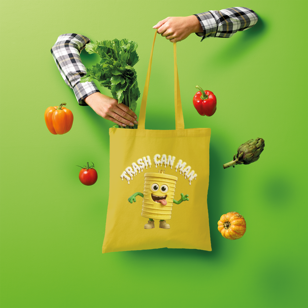 TRASH CAN MAN Shopper Tote Bag