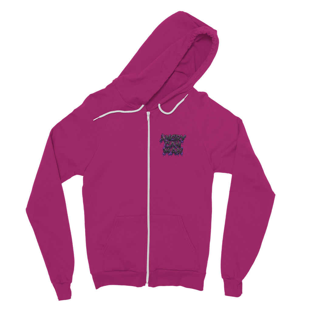 ANGRY CAN MAN 2.0 Classic Adult Zip Hoodie