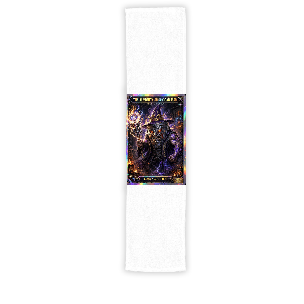 ANGRY CAN MAN 2.0 Sublimation Sport Towel