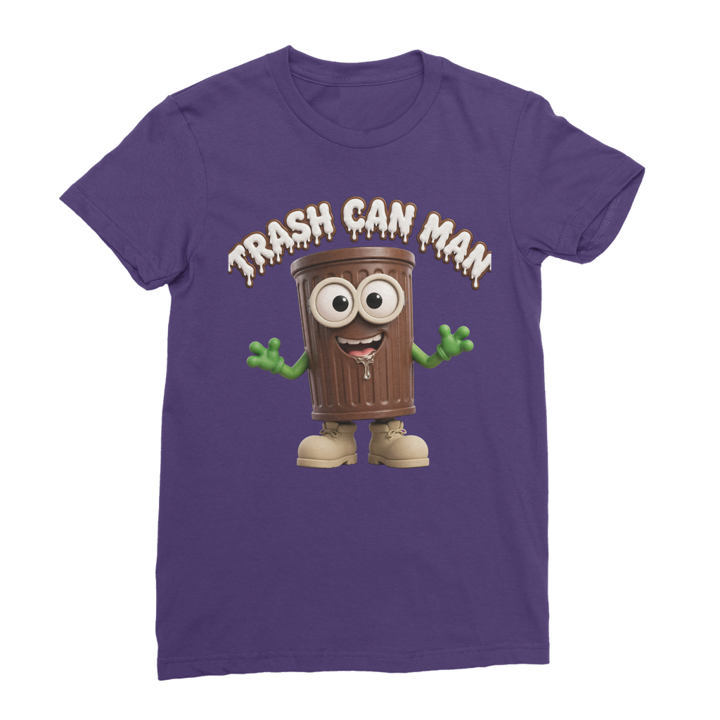 TRASH CAN MAN Premium Jersey Women's T-Shirt