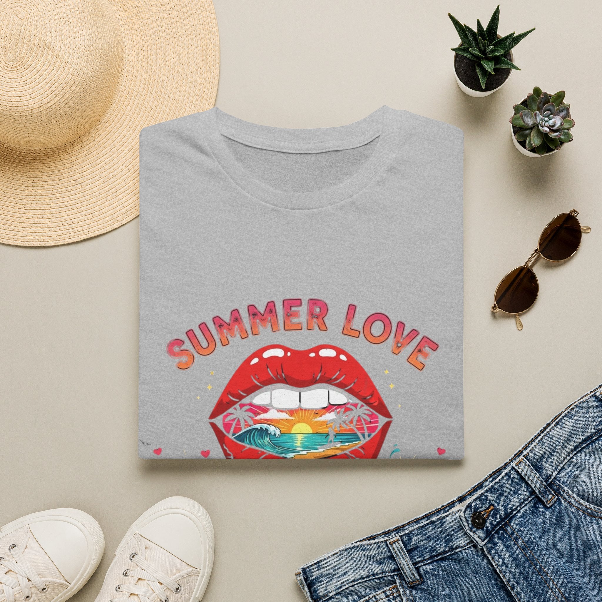 Copy of T‑Shirt — Vintage Sunrise 'Some People Are Like Sunrises' Graphic Tee