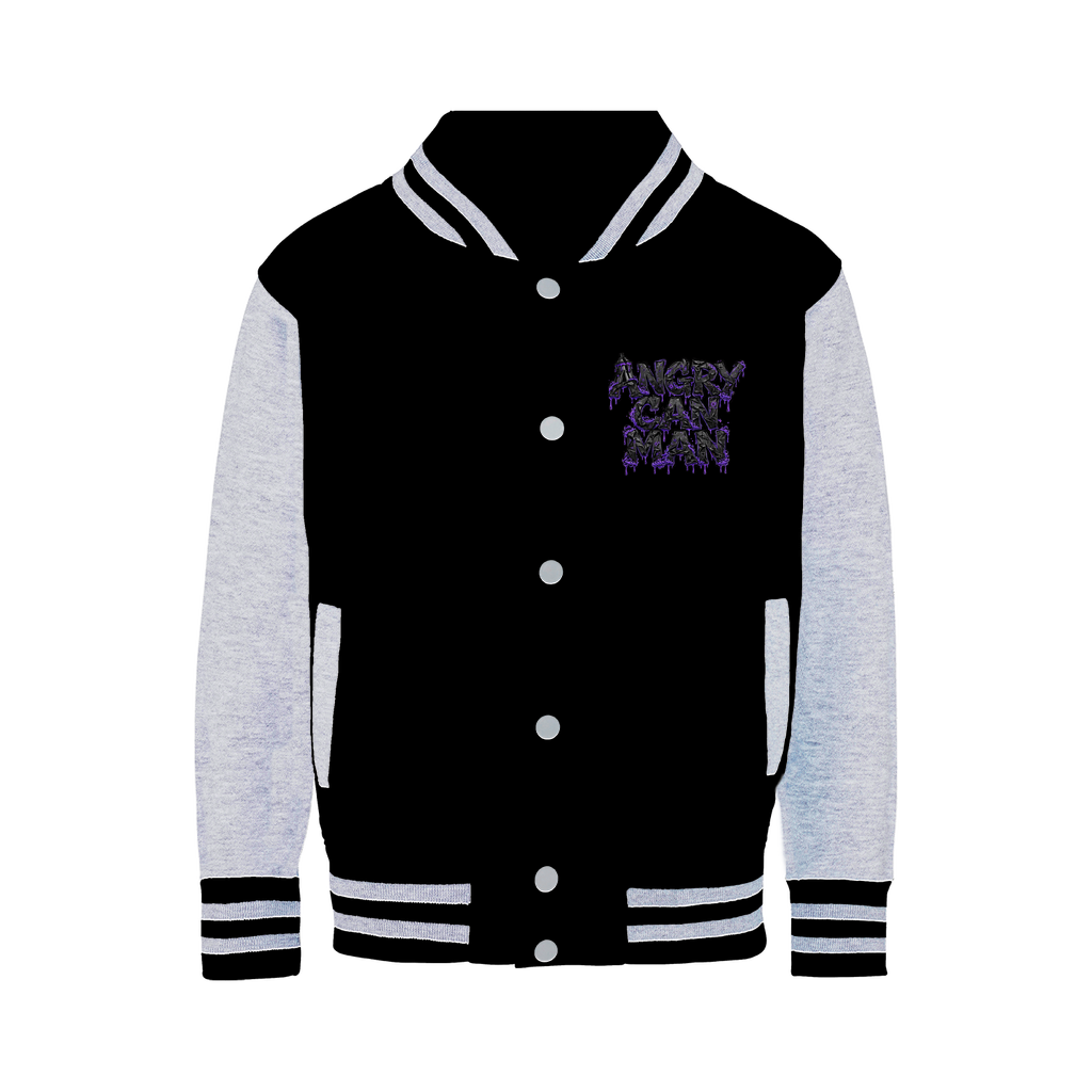 ANGRY CAN MAN 3.0 Varsity Jacket