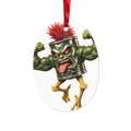 ANGRY CAN MAN 2.0 Ceramic Hanging Ornament