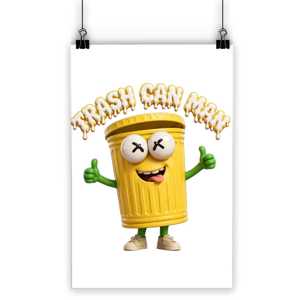 TRASH CAN MAN Classic Poster