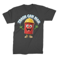TRASH CAN MAN Premium Jersey Adult T-Shirt