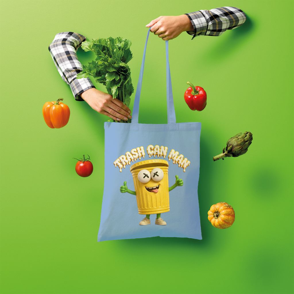 TRASH CAN MAN Shopper Tote Bag