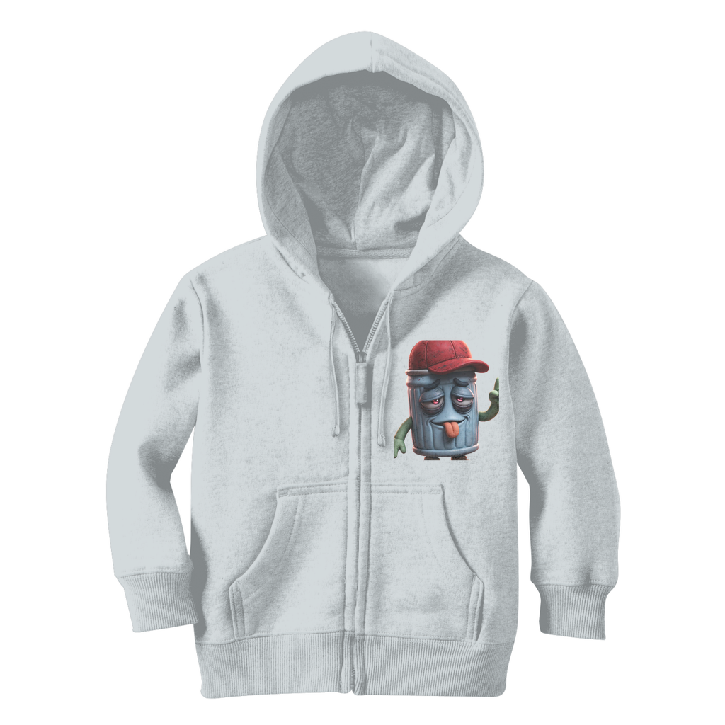 ANGRY CAN MAN 3.0 Classic Kids Zip Hoodie
