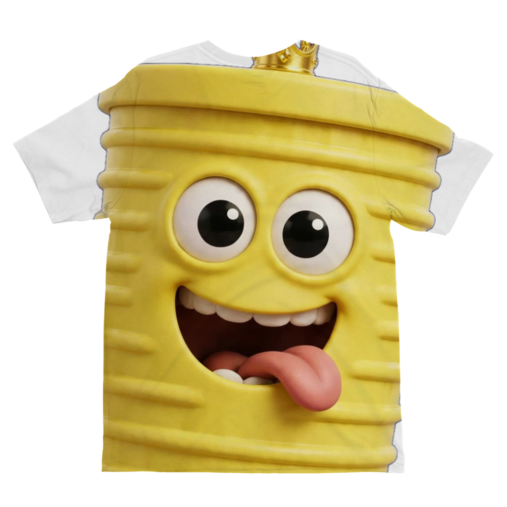 TRASH CAN MAN Sublimation Kids T-Shirt