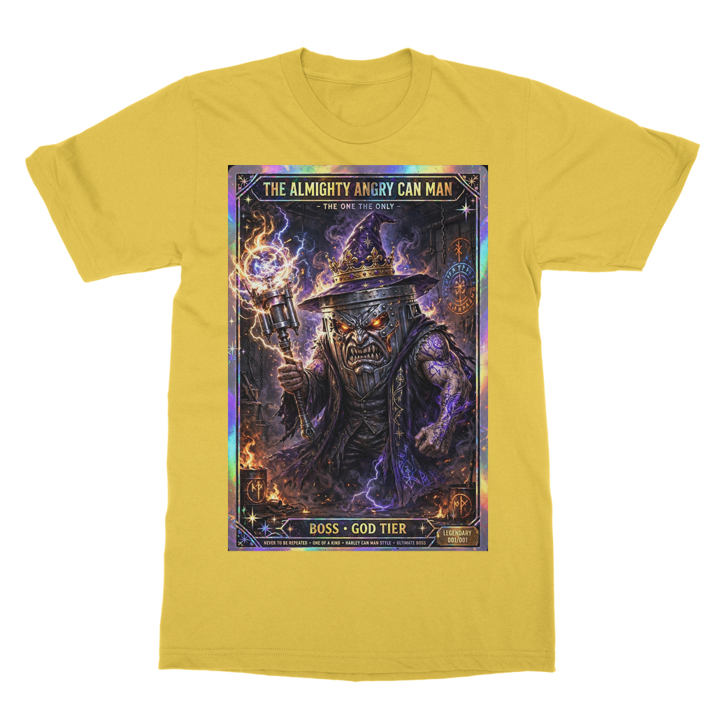 ANGRY CAN MAN 2.0 T-Shirt Dress