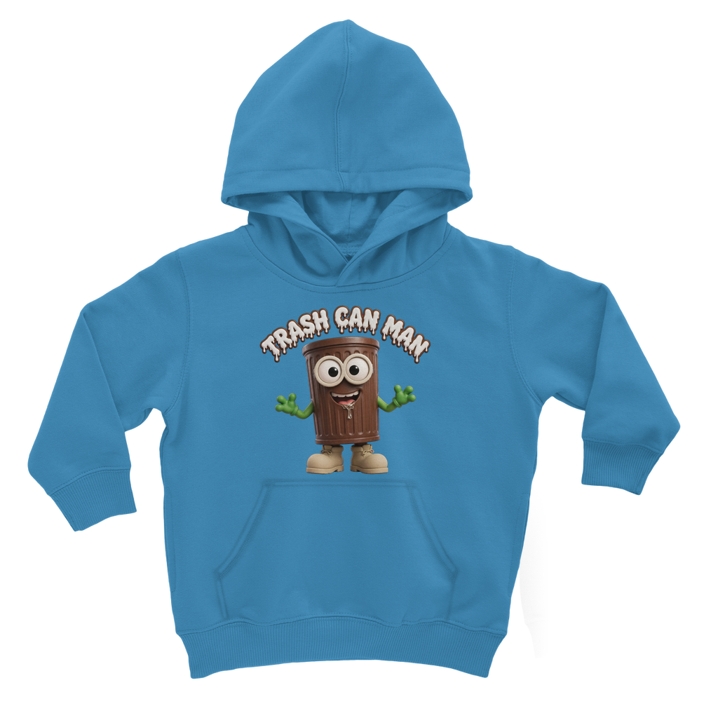 TRASH CAN MAN Classic Kids Hoodie