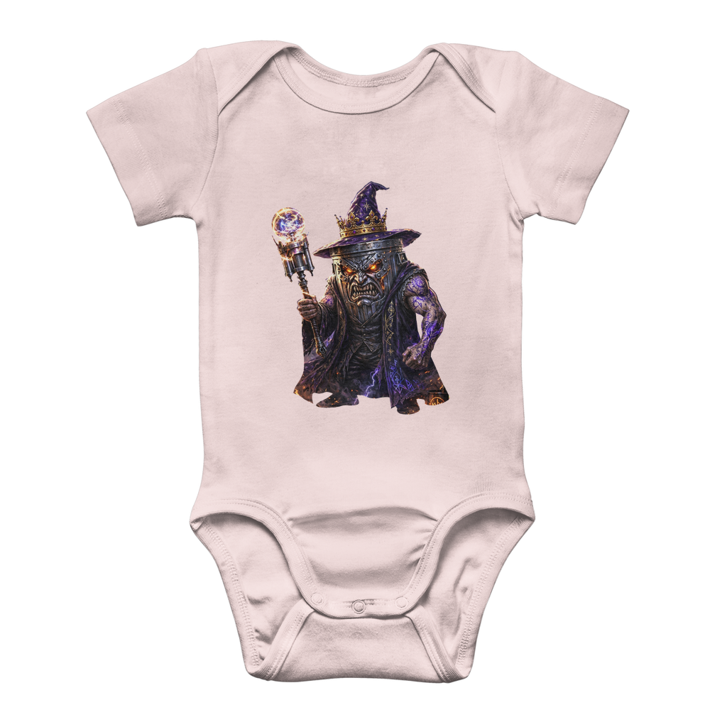 angry can man Classic Baby Onesie Bodysuit