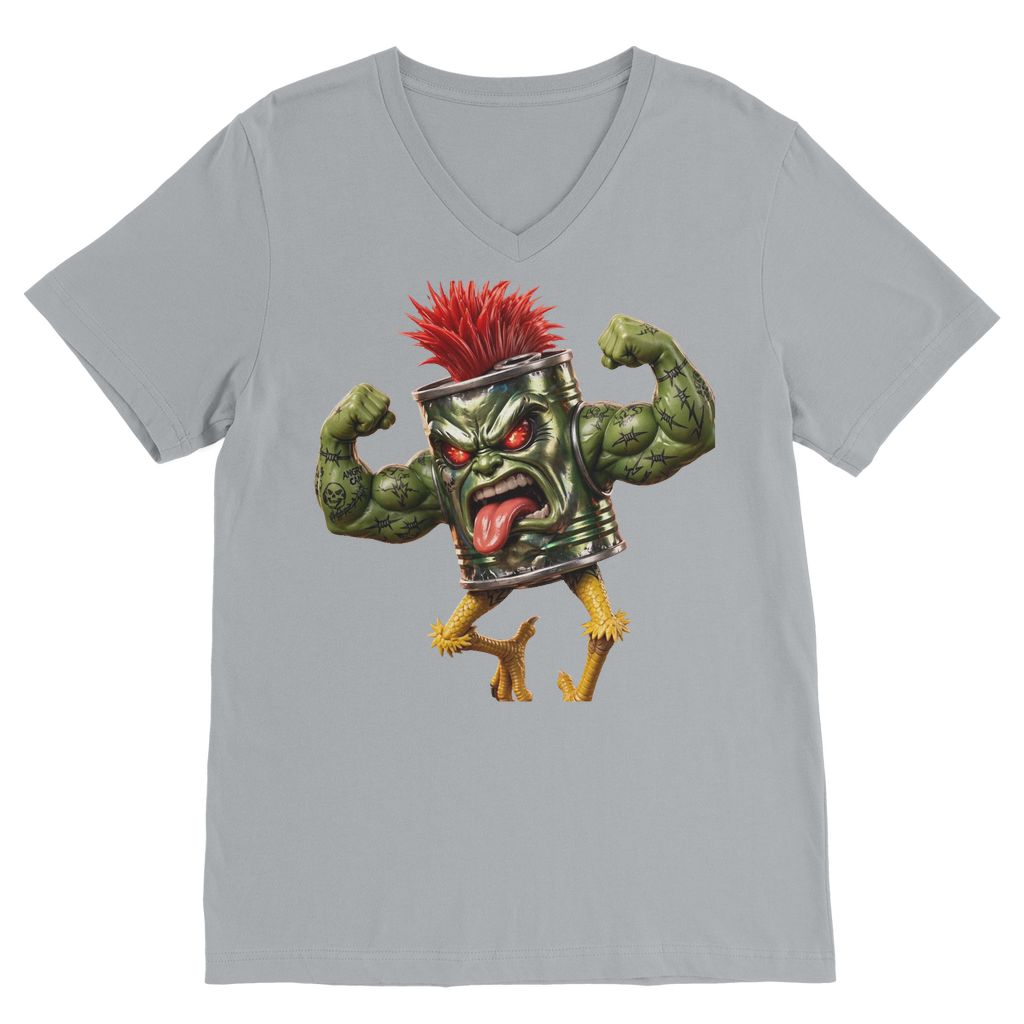 ANGRY CAN MAN 2.0 Classic V-Neck T-Shirt