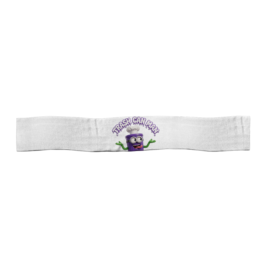 TRASH CAN MAN Satin Sports Scarf