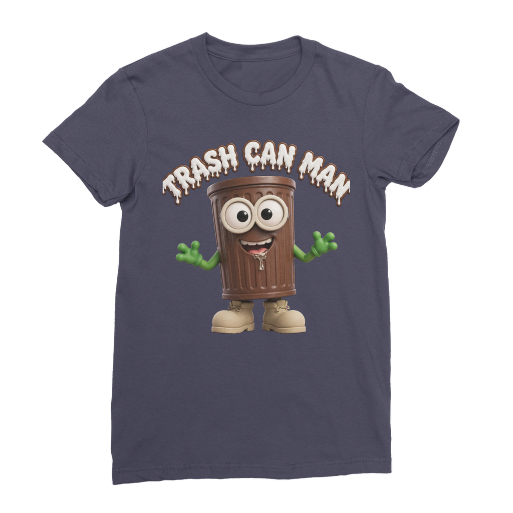 TRASH CAN MAN Premium Jersey Women's T-Shirt