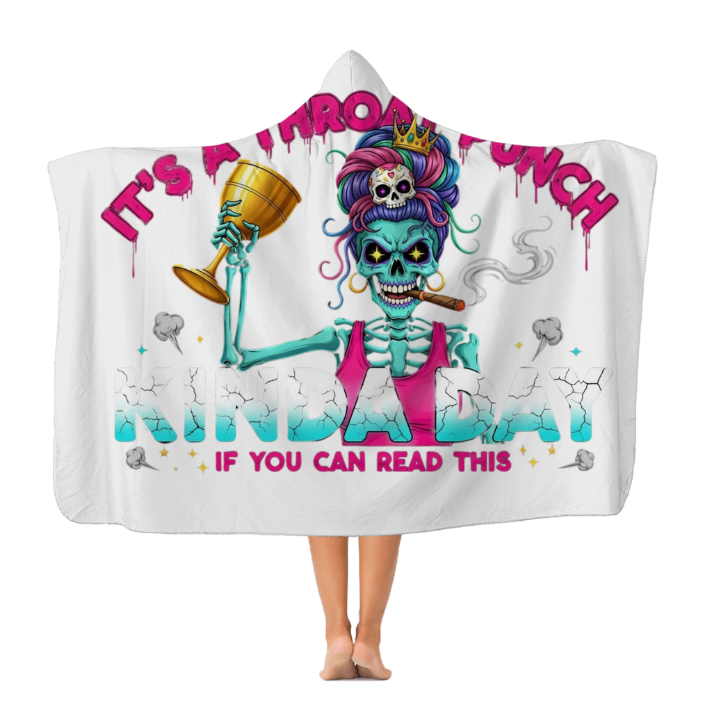 AOP Classic Adult Hooded Blanket