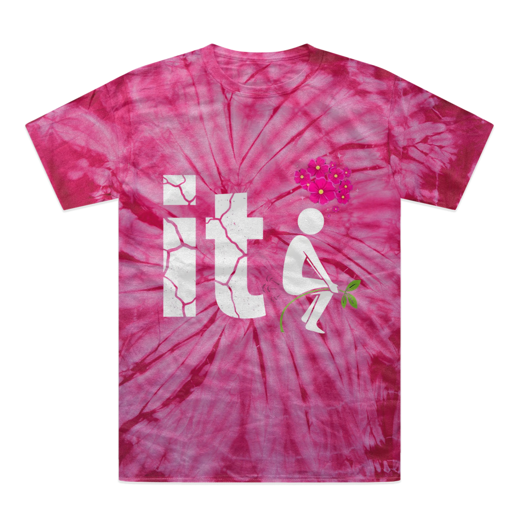 SARCASM 105 Tonal Spider Tie-Dye T-Shirt