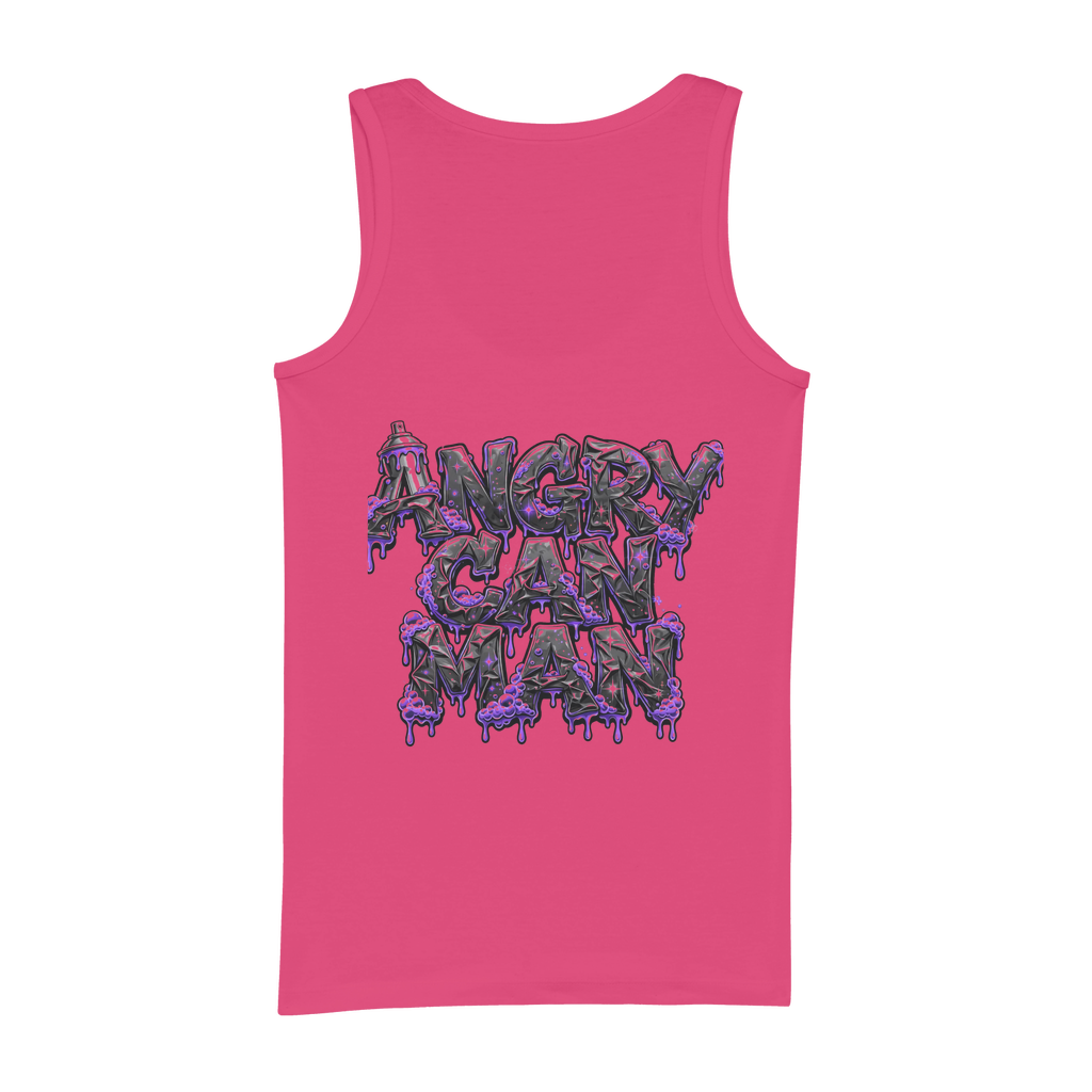 ANGRY CAN MAN 3.0 Organic Jersey Womens Tank Top
