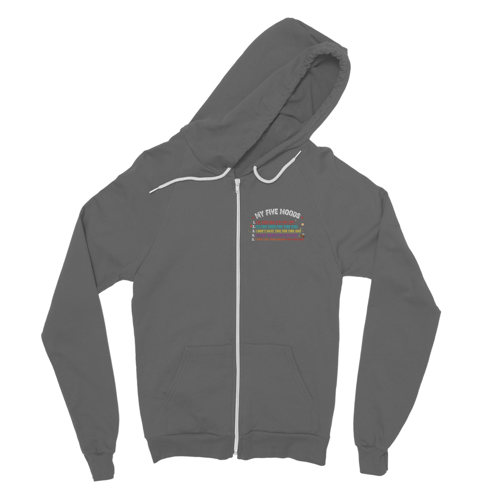 SARCASM 105 Classic Adult Zip Hoodie