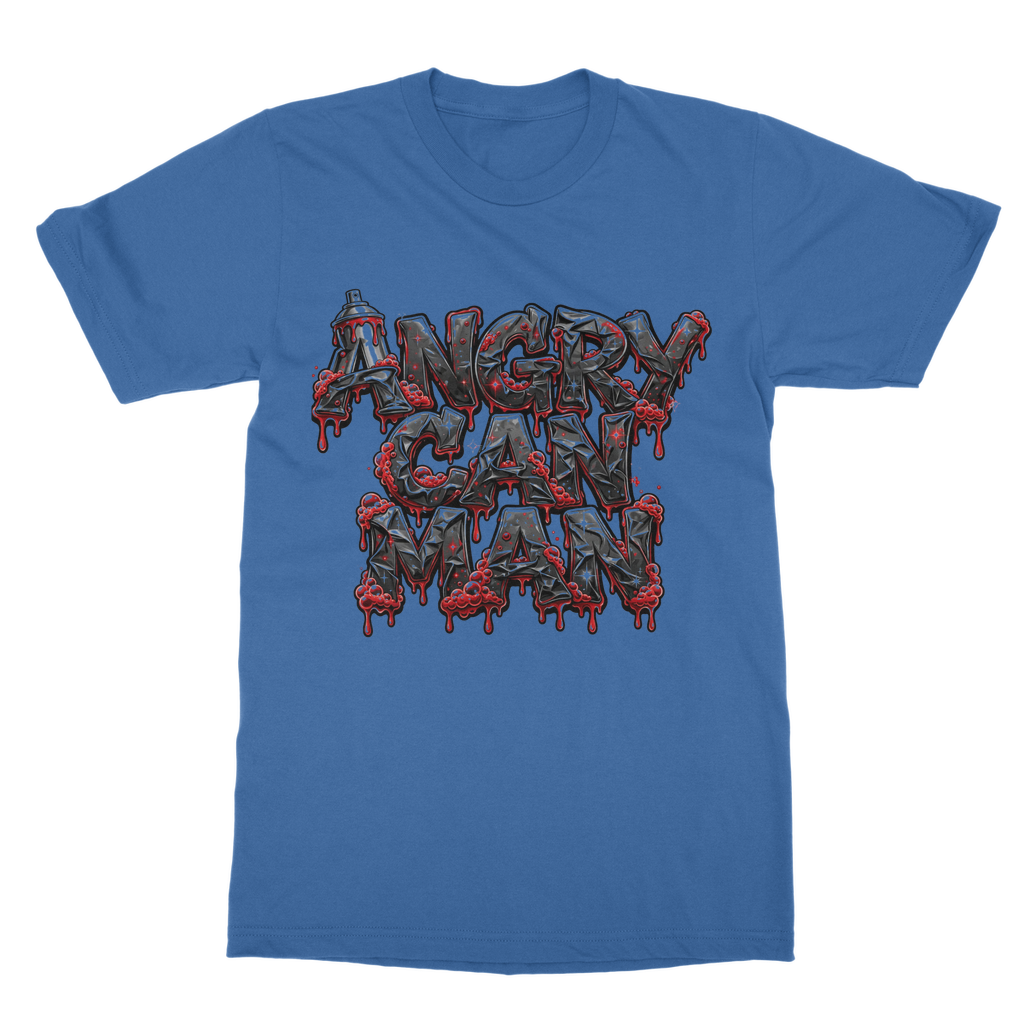 ANGRY CAN MAN 2.0 Classic Heavy Cotton Adult T-Shirt