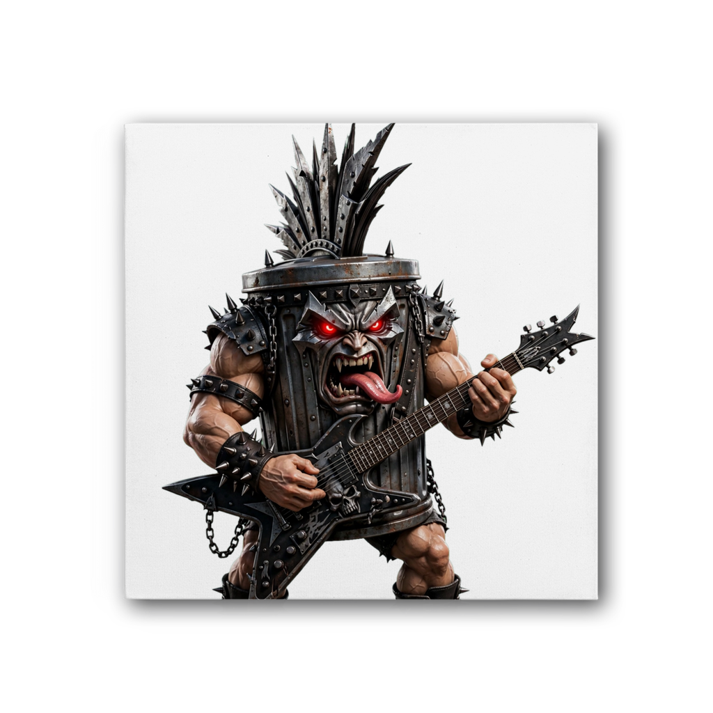 ANGRY CAN MAN 3.0 Premium Stretched Canvas