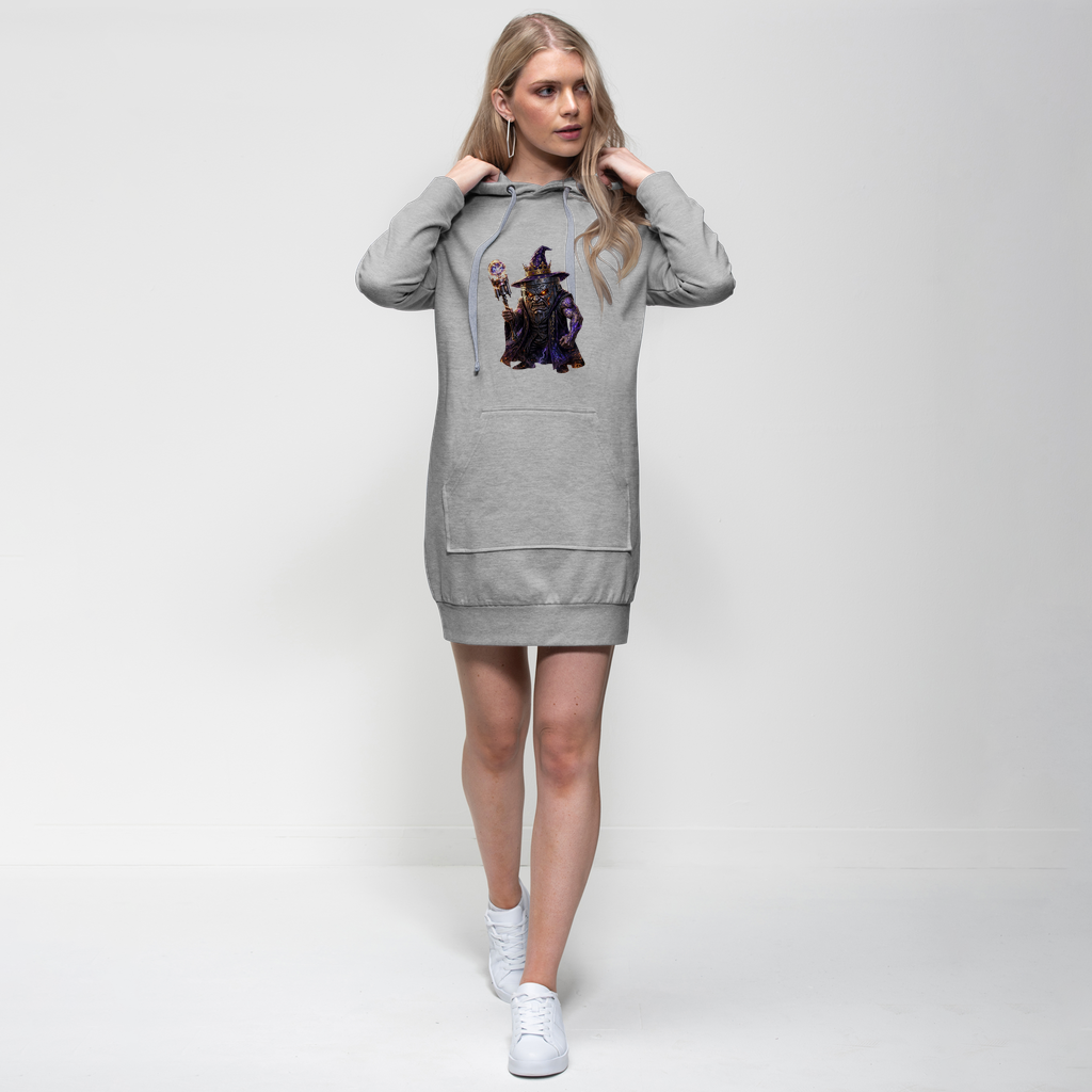 angry can man Premium Adult Hoodie Dress