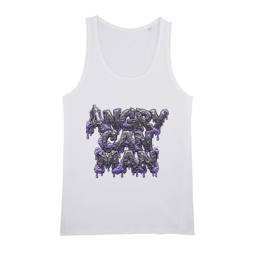ANGRY CAN MAN 3.0 Organic Jersey Unisex Tank Top