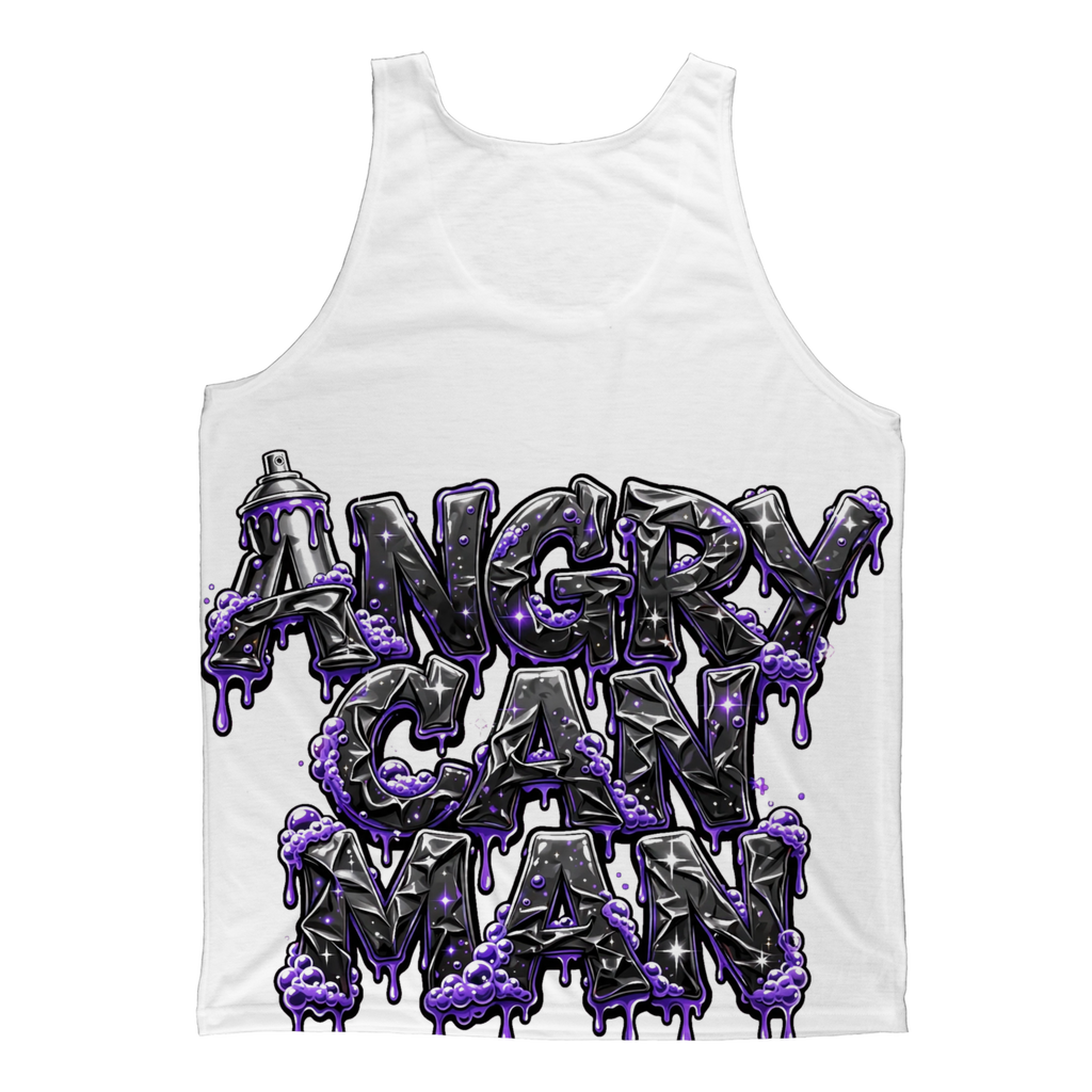 ANGRY CAN MAN 3.0 Classic Sublimation Adult Tank Top